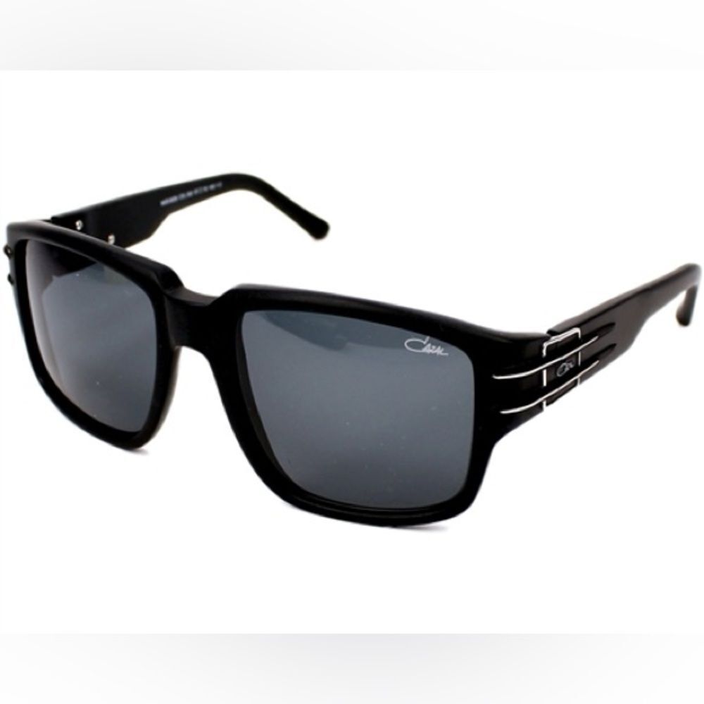 Cazal Black and Silver 8026 Sunglasses